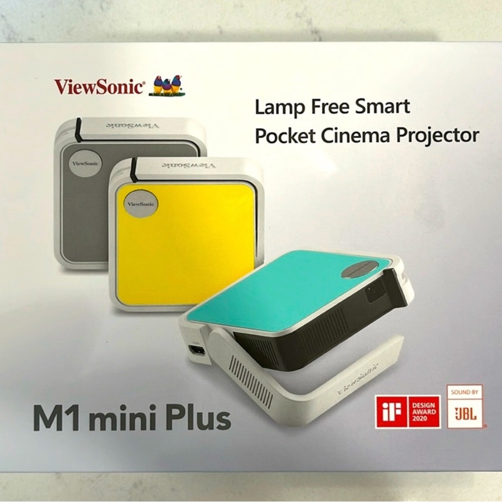 ViewSonic M1 Mini Plus Pocket Cinema Projector